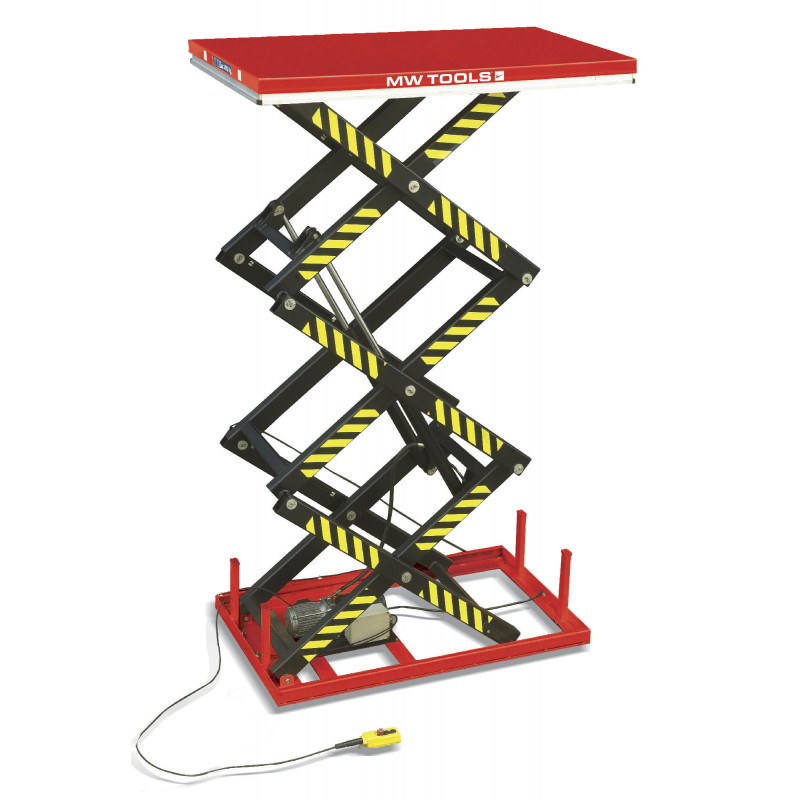 TABLE ÉLÉVATRICE À CISEAUX 3000MM 1000KG 230V MW-TOOLS TPSL1300