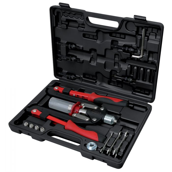 COFFRET DE PINCE À RIVETS ET ÉCROUS AVEUGLES (INSERT) - 2 BRAS PLIANTS – Image 2