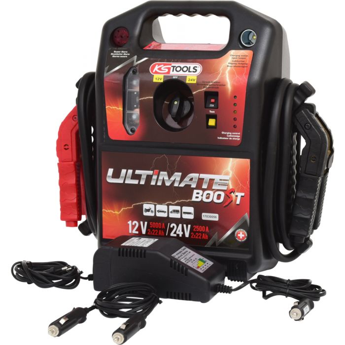 BOOSTER À BATTERIE 12V/24V - 5000A/2500A – Image 3