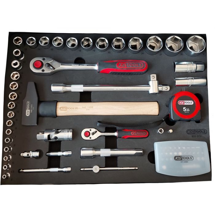 COFFRET DE MAINTENANCE ULTIMATE 1/4" - 1/2" , 131 PIÈCES – Image 5